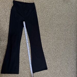 HALARA Womens Black Flared Leggings